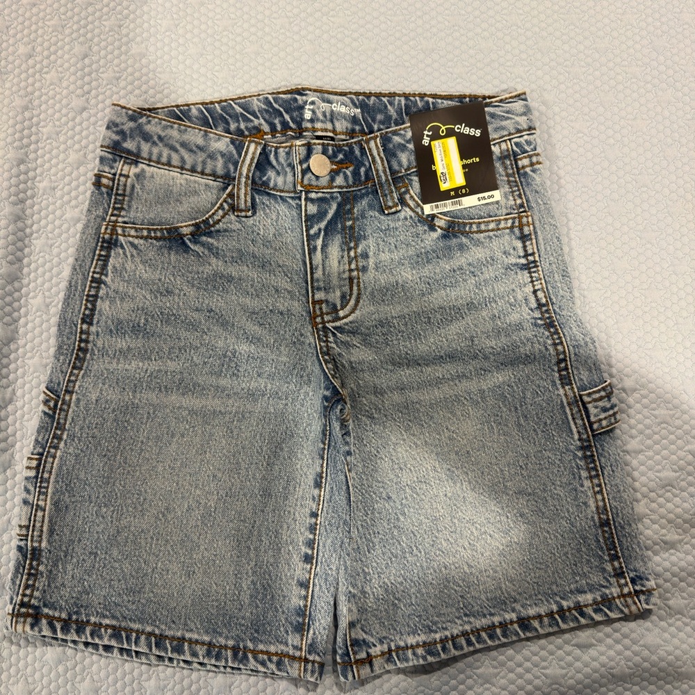 art class Blue Denim Kids Shorts
